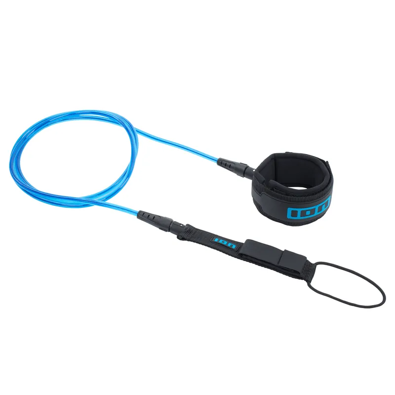 Surfboard Core Leash blue Kite Surf-Leash ION 2025 Begrenztes Angebot