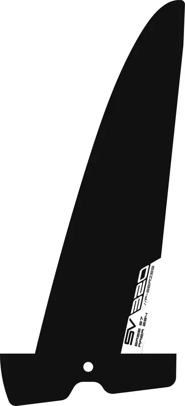 Echt F Series G10-Black Finne Severne