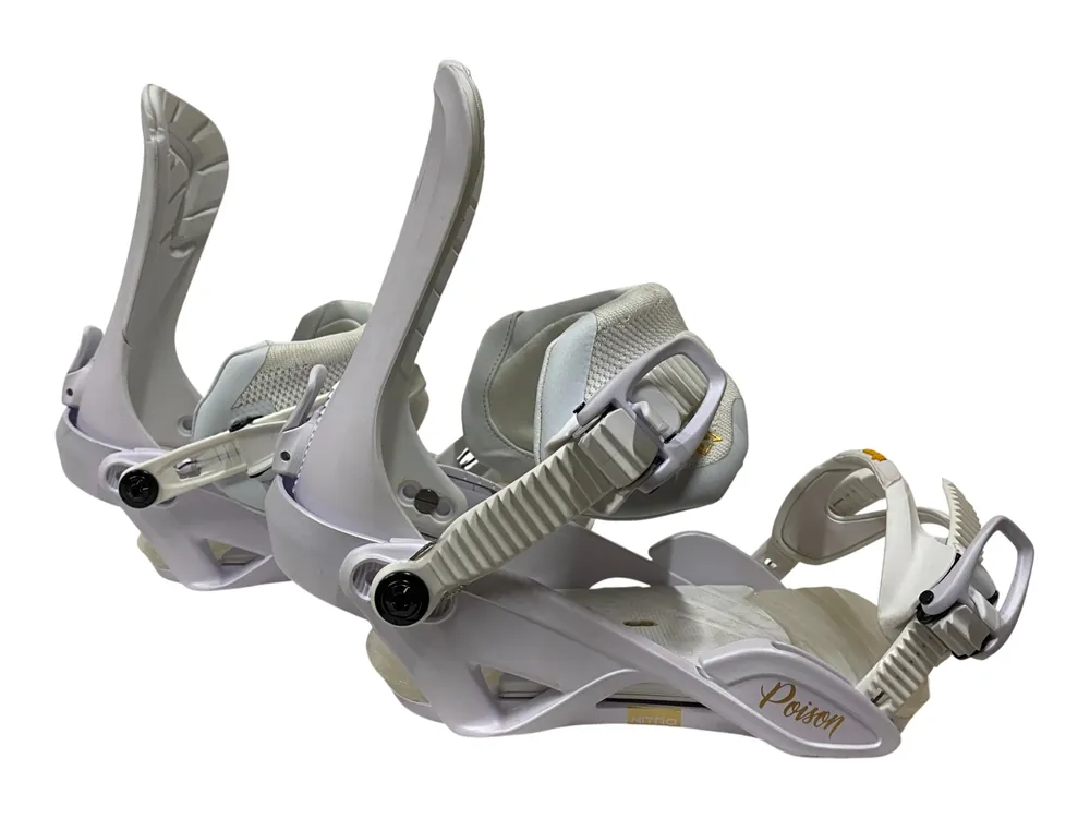 Geprüft Poison W Snowboard Bindung Nitro 2025 gebraucht