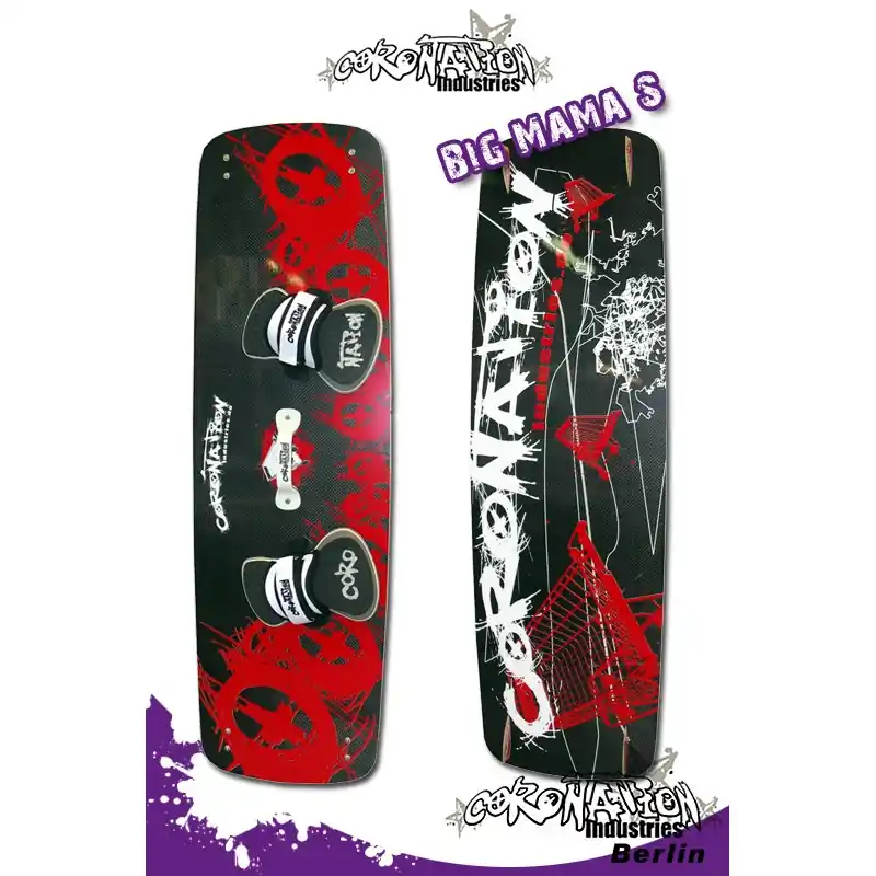 Coronation-Industries Big Mama S Kiteboard Leichtwind 138x44 Direkt Vom Hersteller