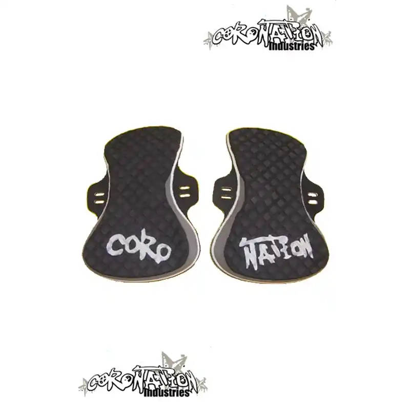 Coronation-Industries Kiteboard-Footpads Exclusive black Sichere Zahlung
