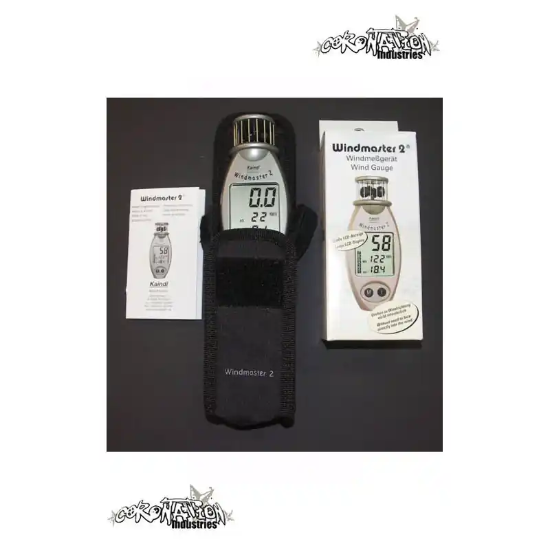 Solange Der Vorrat Reicht Kaindl Windmaster-2 Windmesser Schutztasche