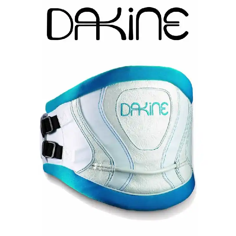 Dakine Wahine Girl-Frauen Kite-Hüfttrapez 2009 white/cyan Neue Kollektion