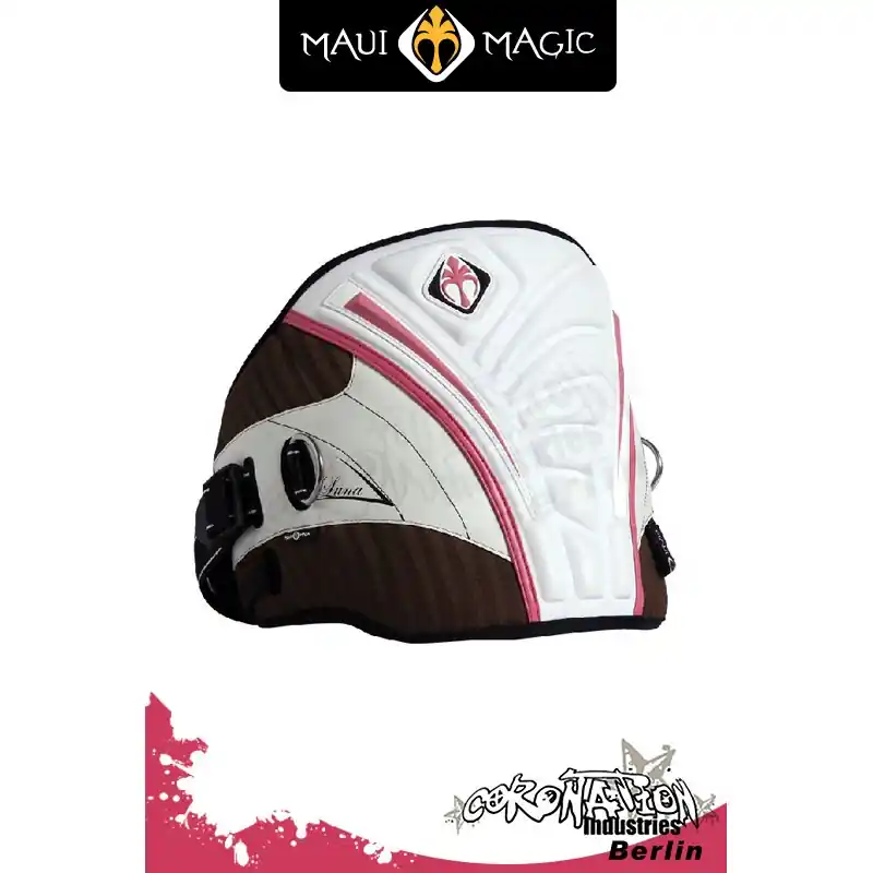 Nur Für Kurze Zeit Maui Magic Luna Girl-Damen Kite-Trapez white-pink