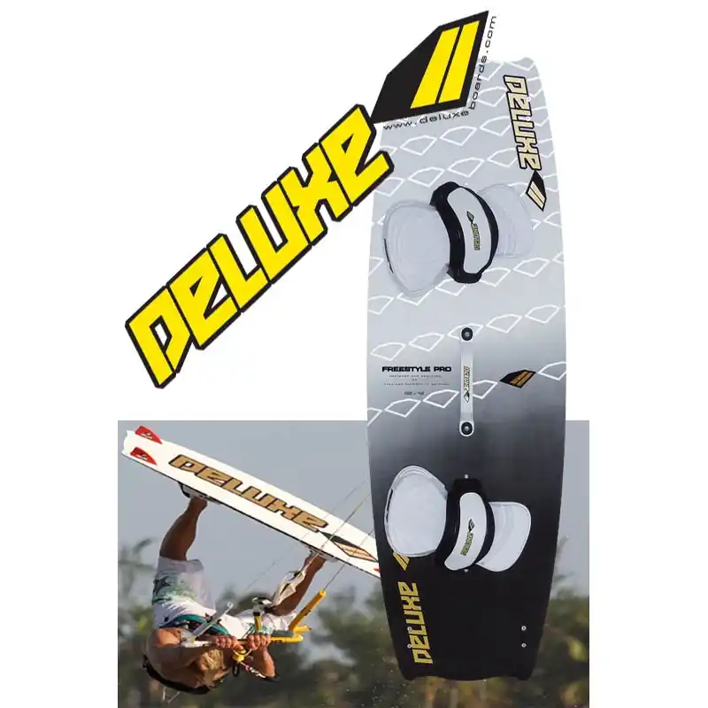 Preiswert Deluxe FREESTYLE PRO Kiteboard 130 mit Bindung