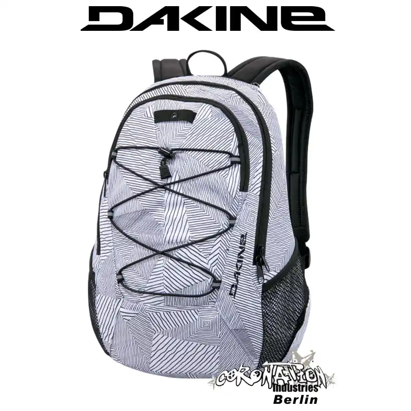 Bestpreis Dakine Transit Schul-Freizeit-Rucksack White Patches