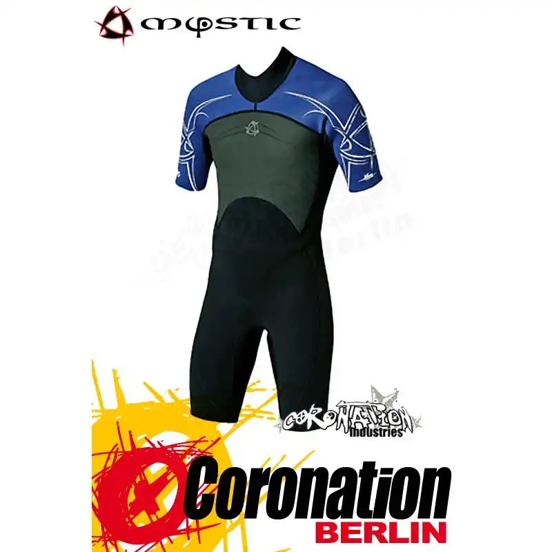 Mystic Neoprenanzug Shorty 3/2 D/L Blue Neue Ware