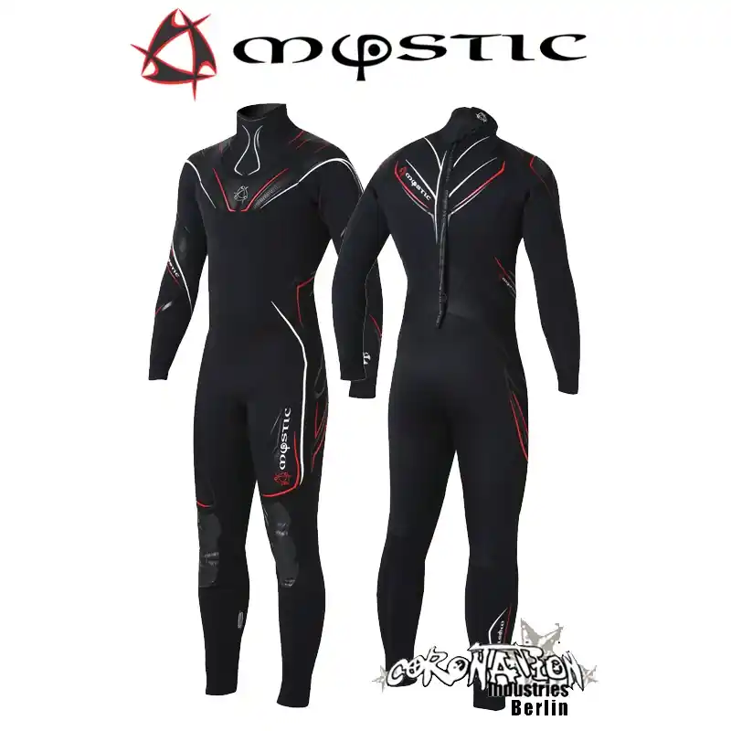 Angebot Mystic Neoprenanzug Crossfire Steamer 5/3 D/L Black/Red