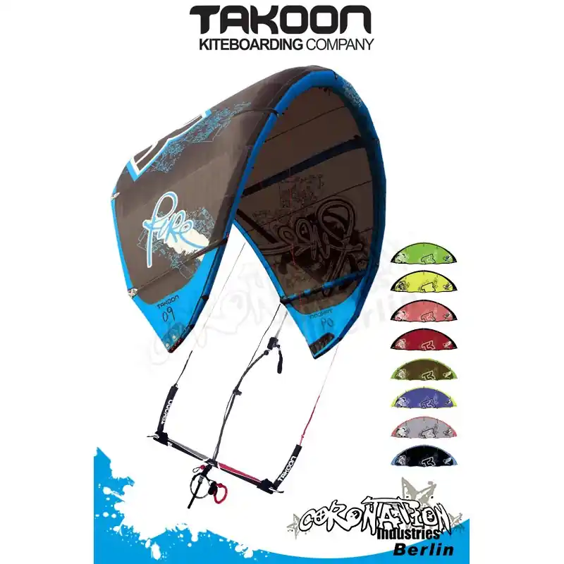 Schneller Versand Takoon Kite Pure 2010 7qm Komplett mit Bar