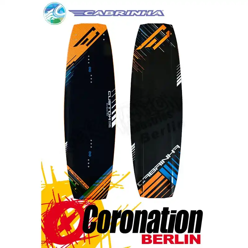 Aktuell Cabrinha CUSTOM Kiteboard mit Sync Bindung