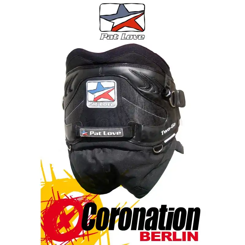Pat Love Kite Harness Two Go Black/Black Garantierte Lieferung