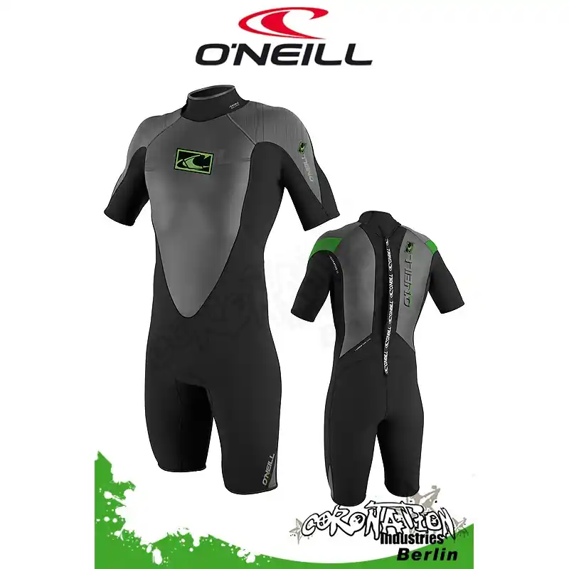 Wochenendangebot O‘Neill Hammer Shorty 2/1 Neoprenanzug Black/Grass