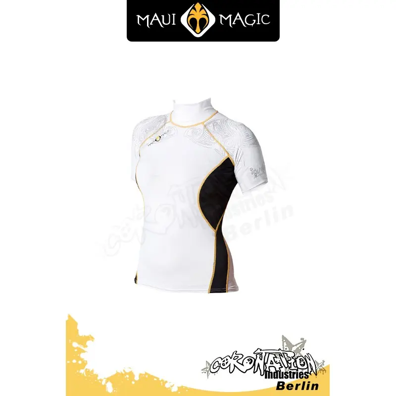 Meistverkauft Maui Magic Frauen HANA Rash Vest S/S Yellow