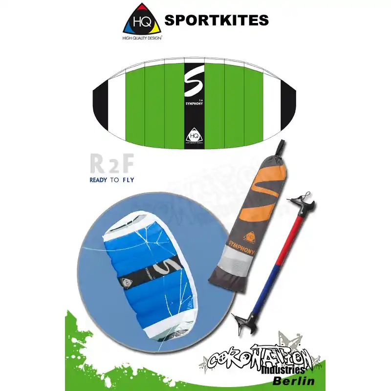 Preisknaller HQ Sportkites Powerkite Symphony TR 1.4 R2F