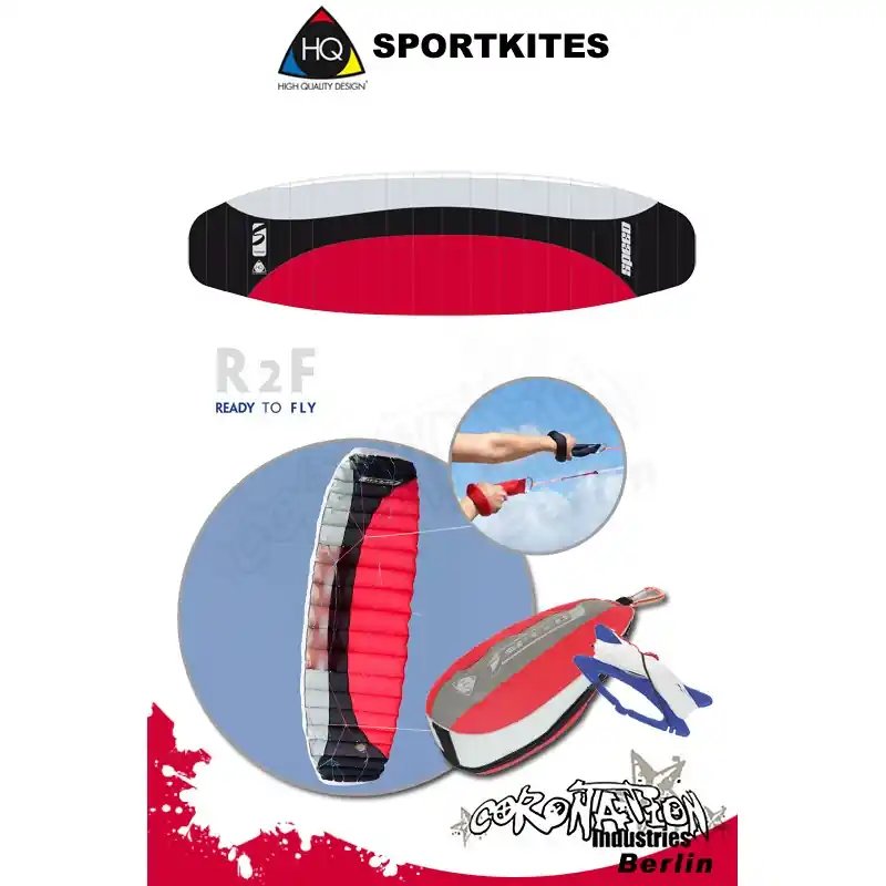 HQ Symphony Speed 2.5 R2F Sportkites Powerkite Saisonangebot