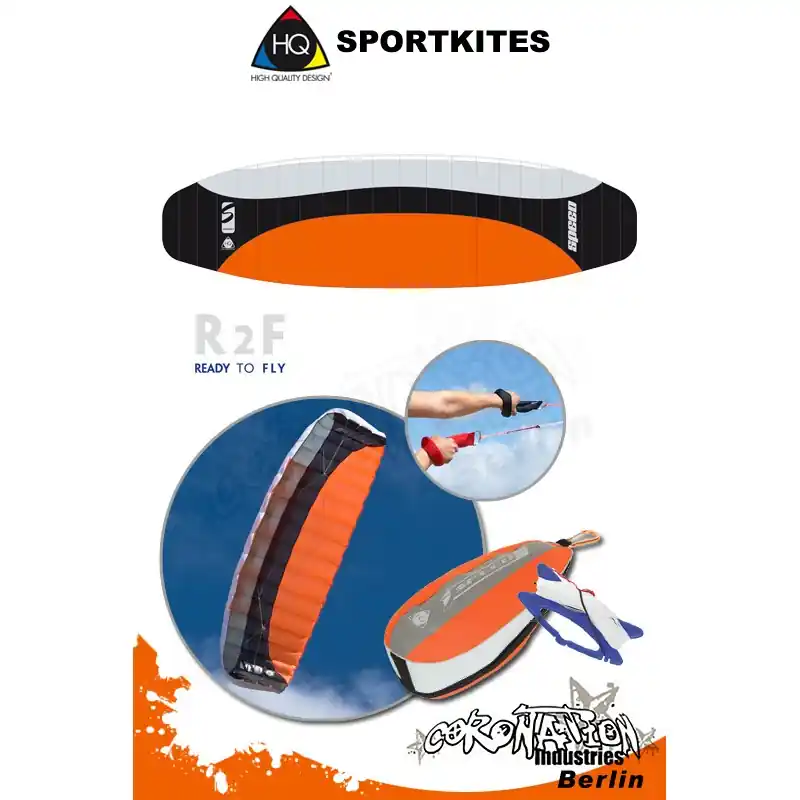 Ausverkauf HQ Symphony Speed 3.2 R2F Sportkites Powerkite
