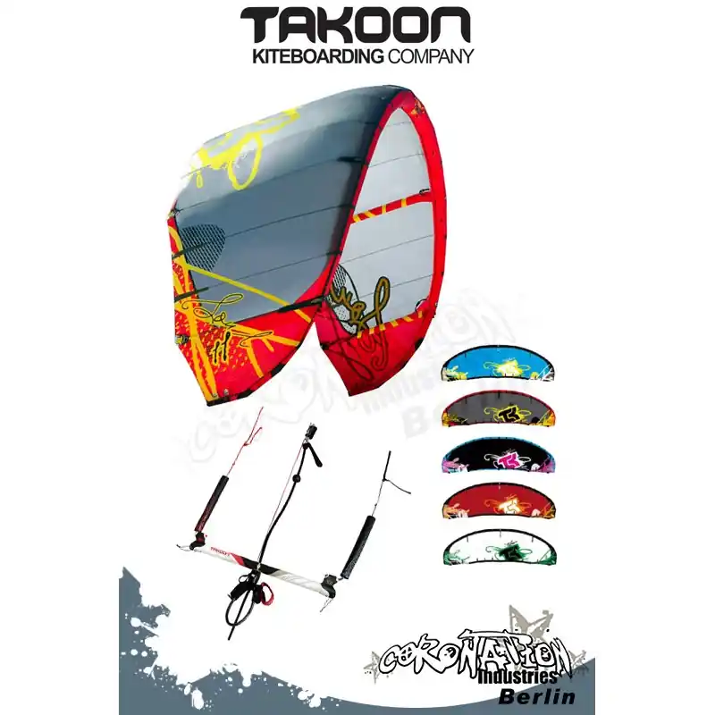 Takoon SOUL 2010 Plug and Play - One for All Kite 7qm Komplett Geprüft