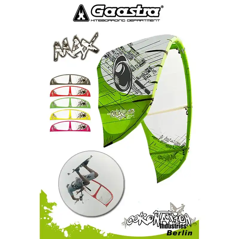 Gaastra Max 4 2010 Freestyle-Kite - 8qm - Kite only Preis Gesenkt