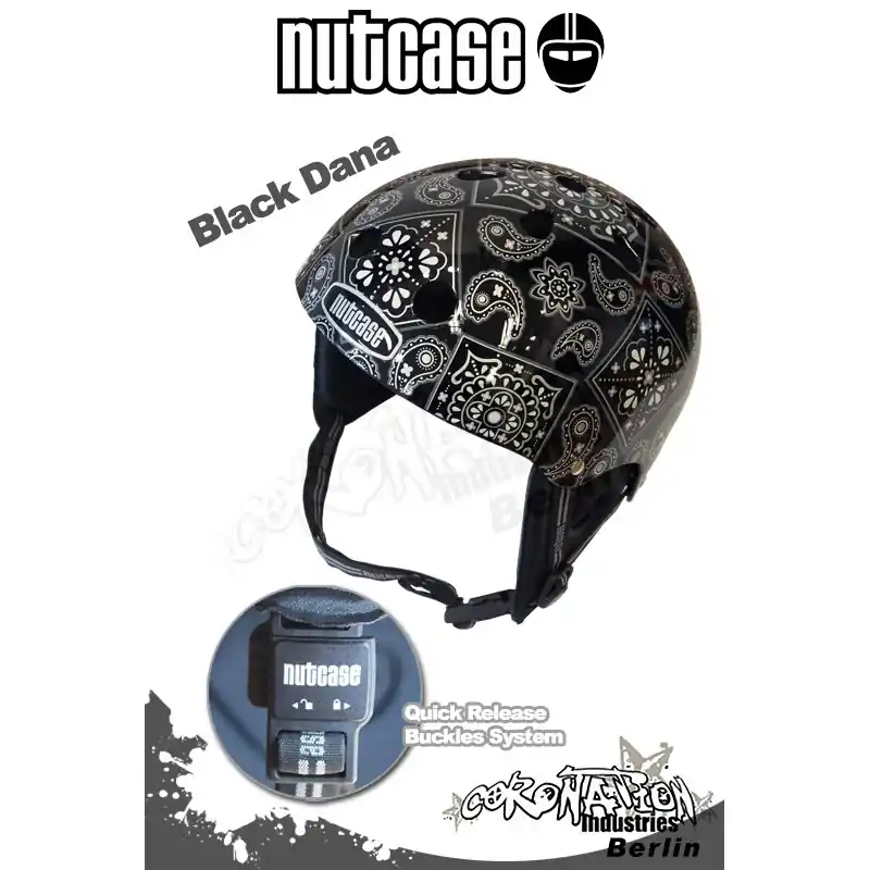 Nutcase Wasser Helm - Black Dana Solange Der Vorrat Reicht