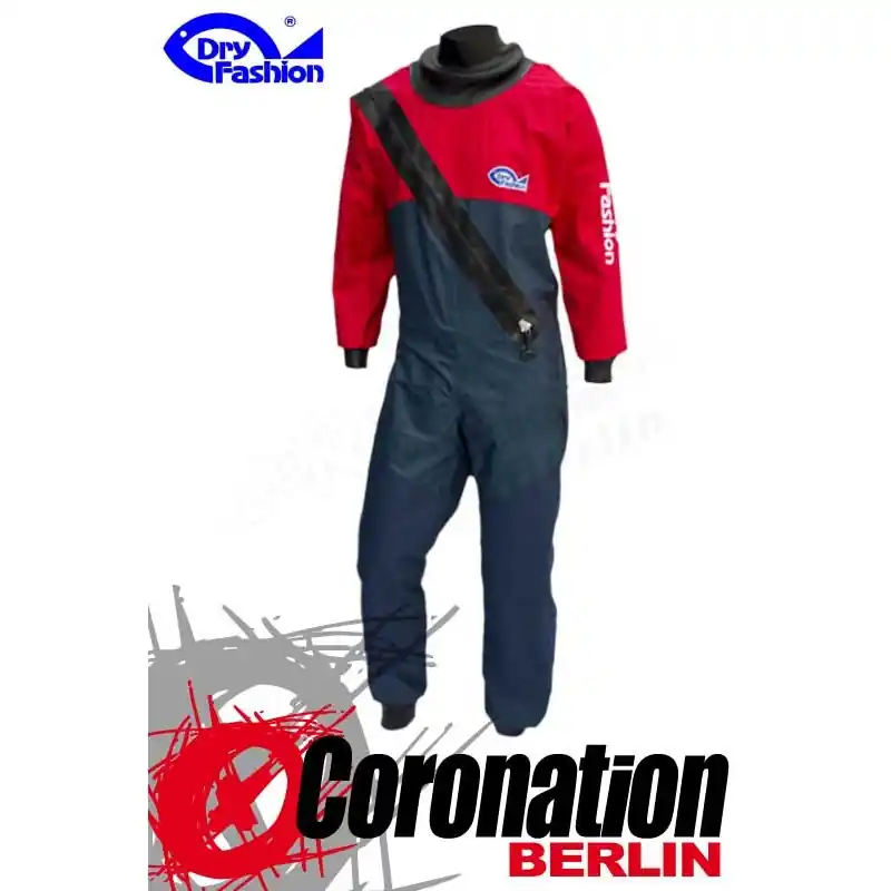 Bestpreis Dry Fashion Trockenanzug SAILING STANDARD NYLON - Navy/Rot
