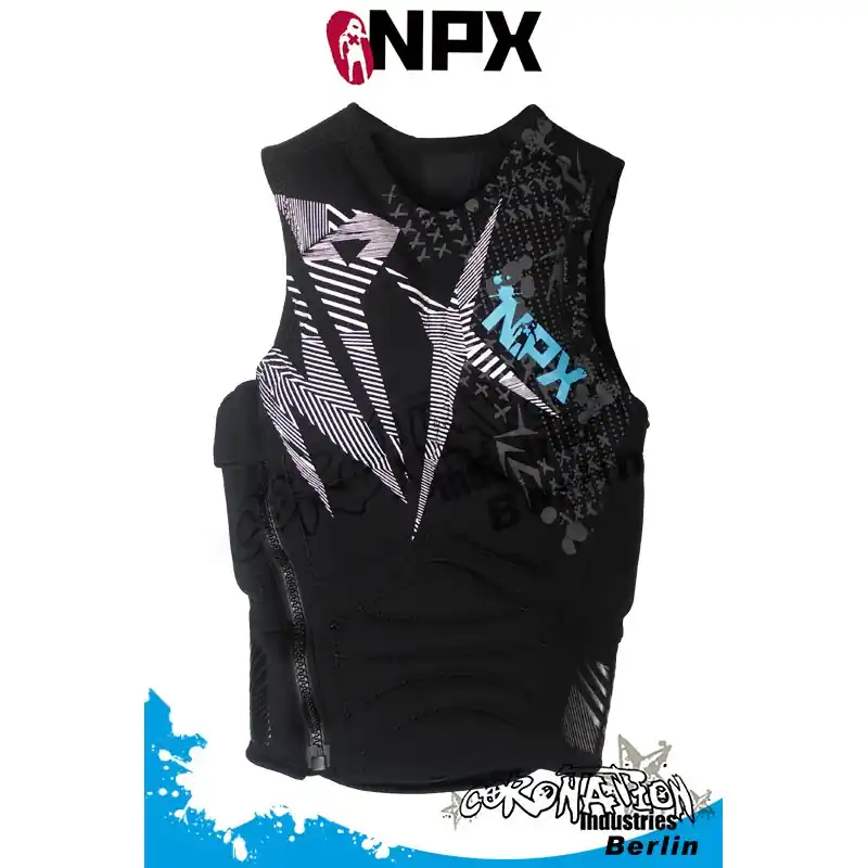Preis Gesenkt NPX Prallschutzweste Cult Vest - Schwarz