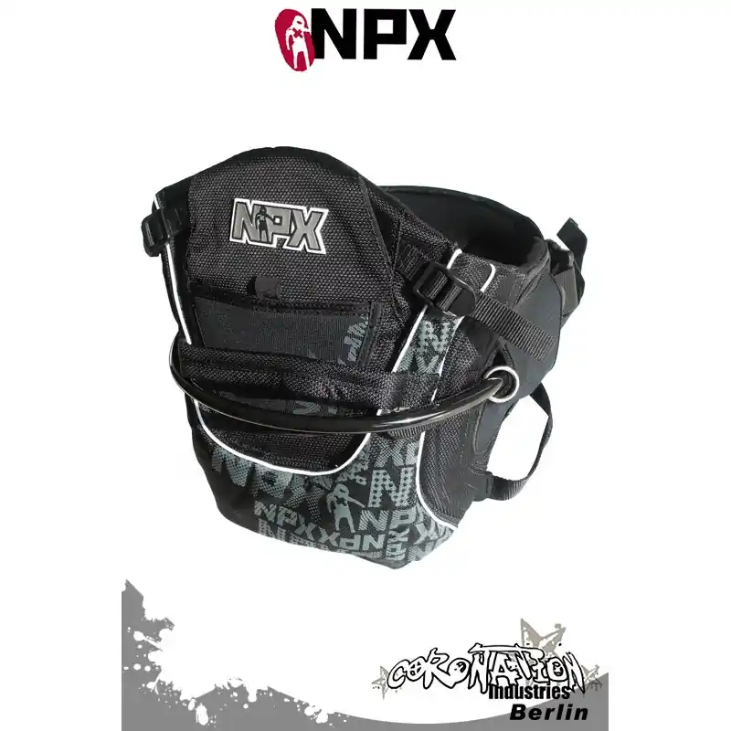 NPX Kite-Sitztrapez 2011 Seat Harness - Schwarz Rabatt
