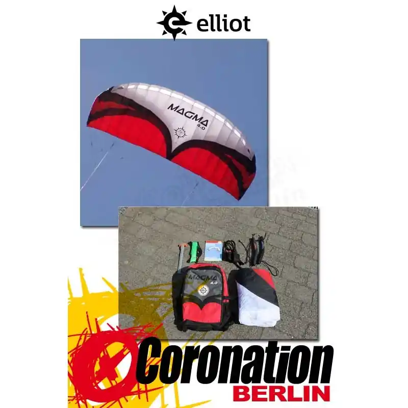 Elliot Magma II 4.0 Lenkmatte 4-Leiner Tractionfoil RTF Schnäppchen