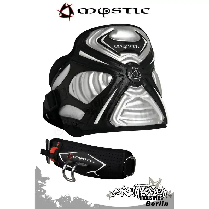 Wochenendangebot Mystic Treasure Windsurf Waist Harness Hüfttrapez - Silver