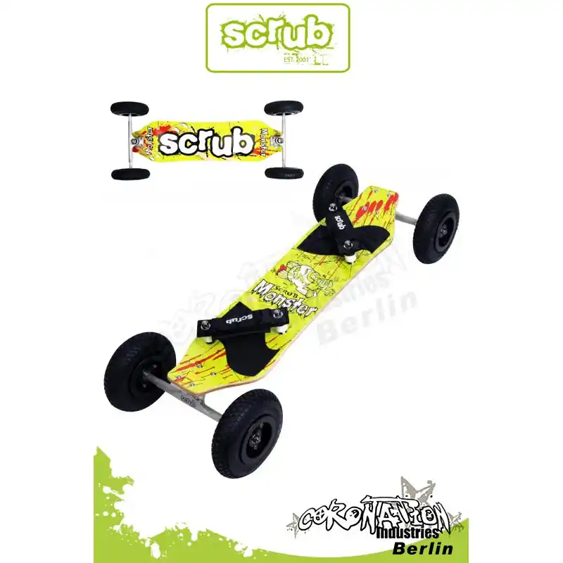 Top-Angebot Scrub Mountainboard Monster Landboard ATB Slime Green