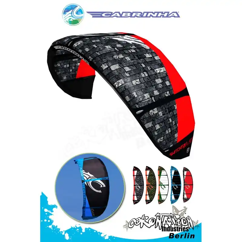 Cabrinha Switchblade IDS 2011 Wakestyle/Freeride Kite - 14qm Direkt Vom Hersteller