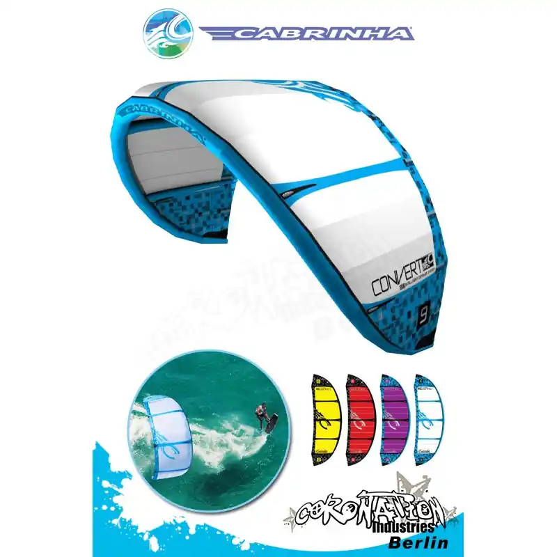 Zertifiziert Cabrinha Convert 2011 Kite - 5 qm Kite only