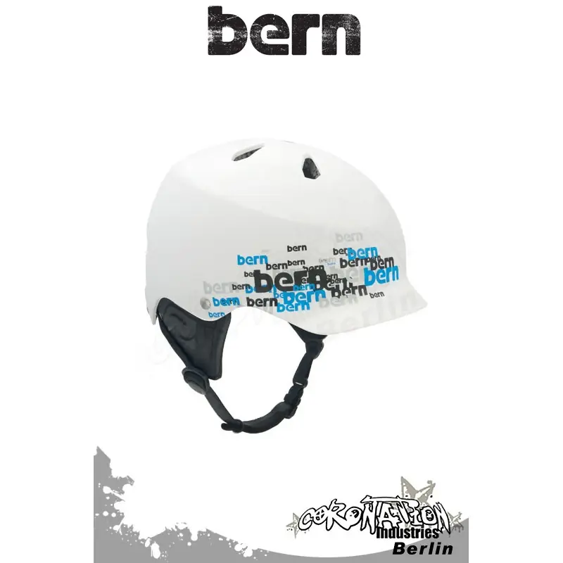 Sale Bern Kite-Helm Watts H2O - White Scatter