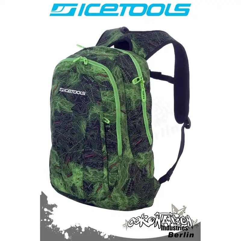 Sichere Zahlung ICETOOLS Rucksack Backpack 2010 Core Pack - Map Print