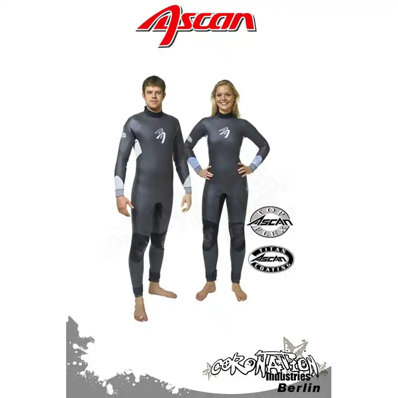 Ascan C3 Titan 4/3 Neoprenanzug Glatthautanzug Bestpreis