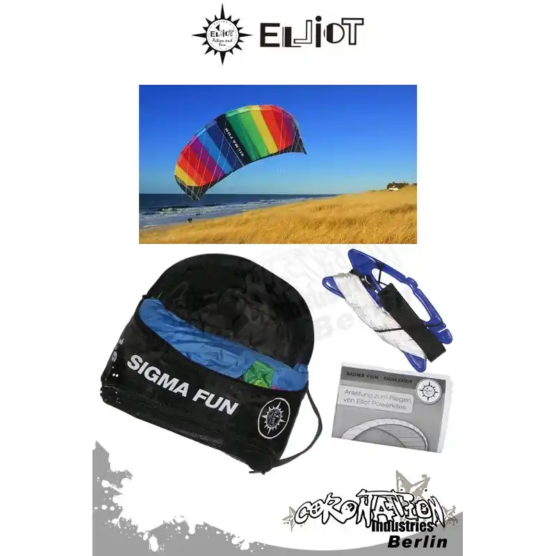 Elliot Sigma Fun 1.3 R2F - Softkite Rainbow Rabatt