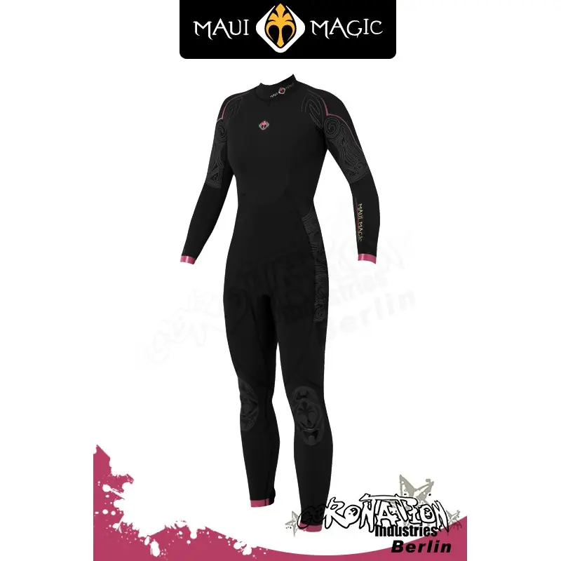 Maui Magic Hana D/L 5/3 Neoprenanzug Frauen Black Schneller Versand