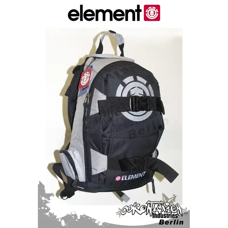 Element Rucksack Backpack Mohave Small - Elephant Grey Zertifiziert