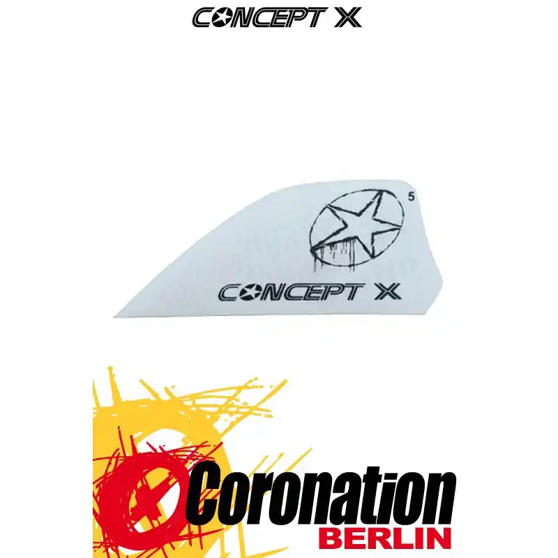 Beliebt Concept-X HC 5cm Kite Fin White
