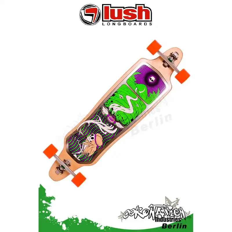 Neue Kollektion Lush Sequel Longboard komplett 106cm