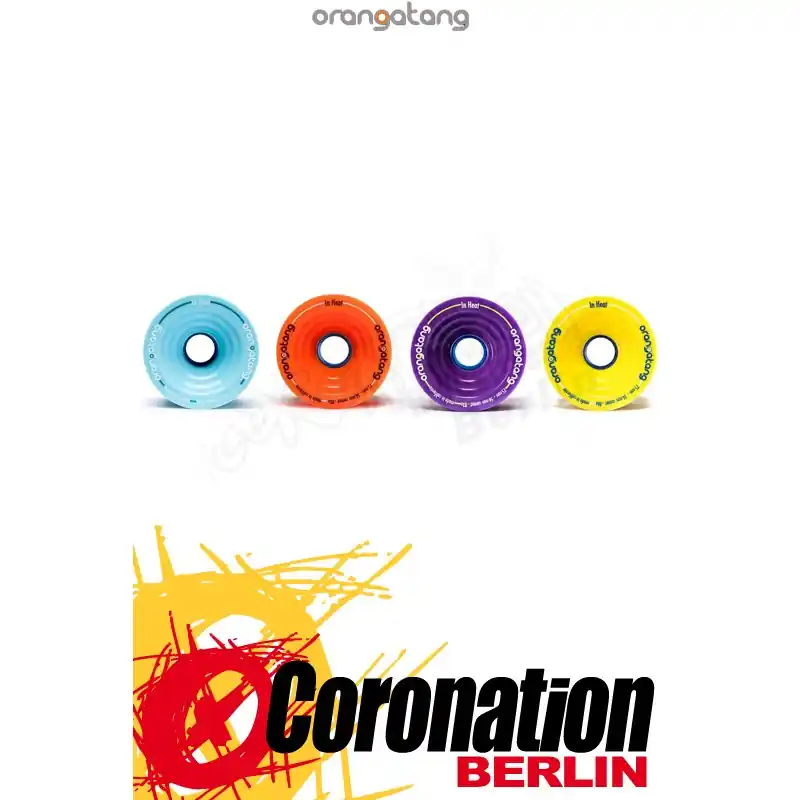 Orangatang IN HEAT 75mm Longboard Rollen Direktkauf