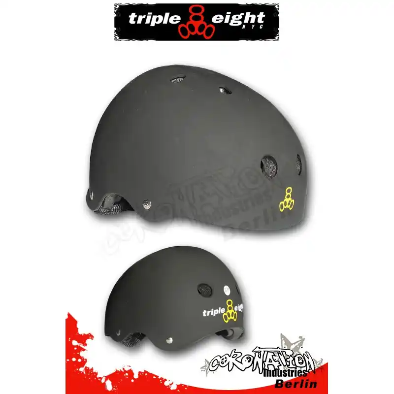 Saisonangebot Triple Eight Brainsaver Black Rubber