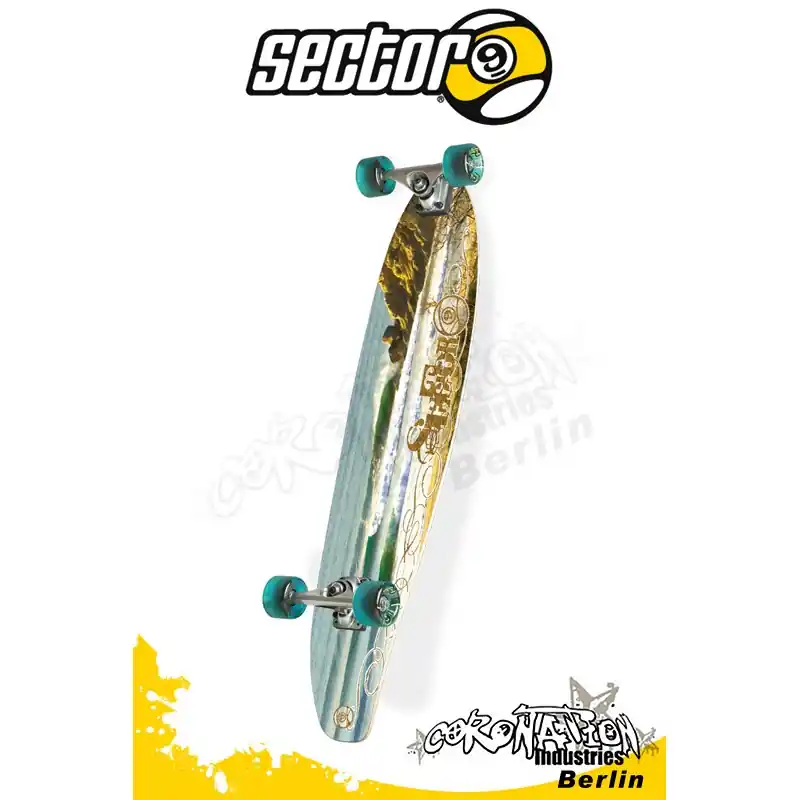 Aktuell Sector 9 Cosmic El Azteca 97cm Komplett-Longboard