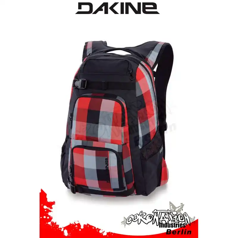 Dakine Duel Pack Black Kernigan Street & Laptop-Rucksack Neu