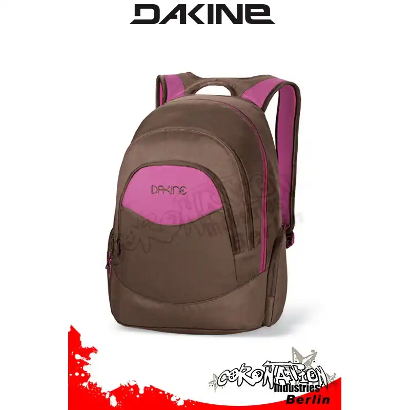 Dakine Prom Pack Girls Brown Berry Street & Laptop-Rucksack Garantierte Lieferung