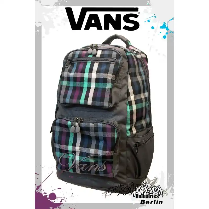 Letzte Chance Vans Bixby Grey Peacock Street & Sport Rucksack