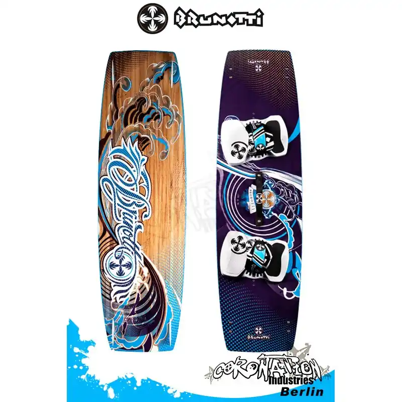 Neu Im Sortiment Brunotti Kiteboard ONYX 136x40cm mit Bindung