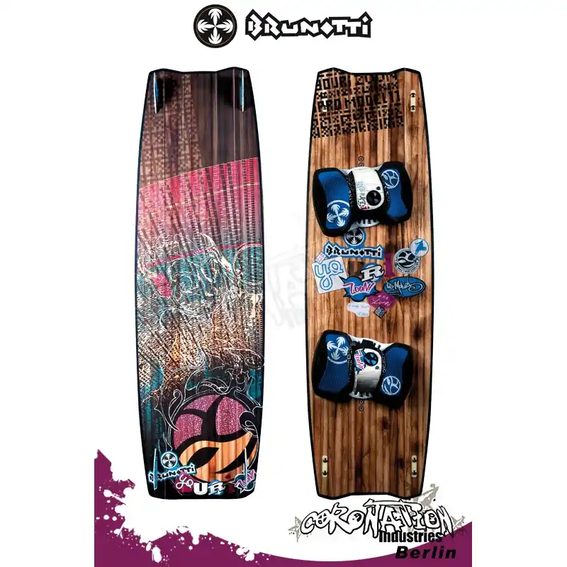 Brunotti Youri Zoon 2011 Kiteboard 133x40 Echt