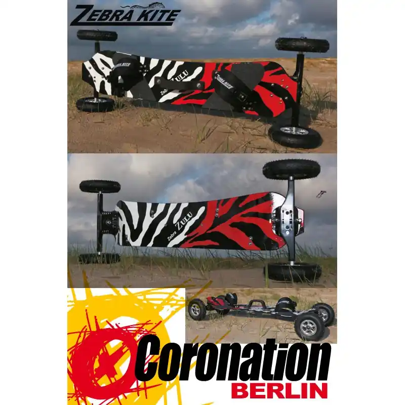 Zebra Zulu Mountainboard ATB Board All Terrain Landboard Wochenendangebot