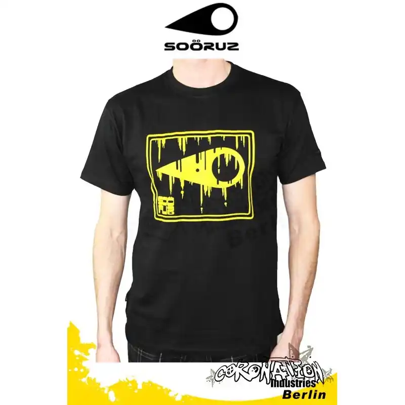 Soöruz Coulis T-Shirt SS Black Versand Am Gleichen Tag
