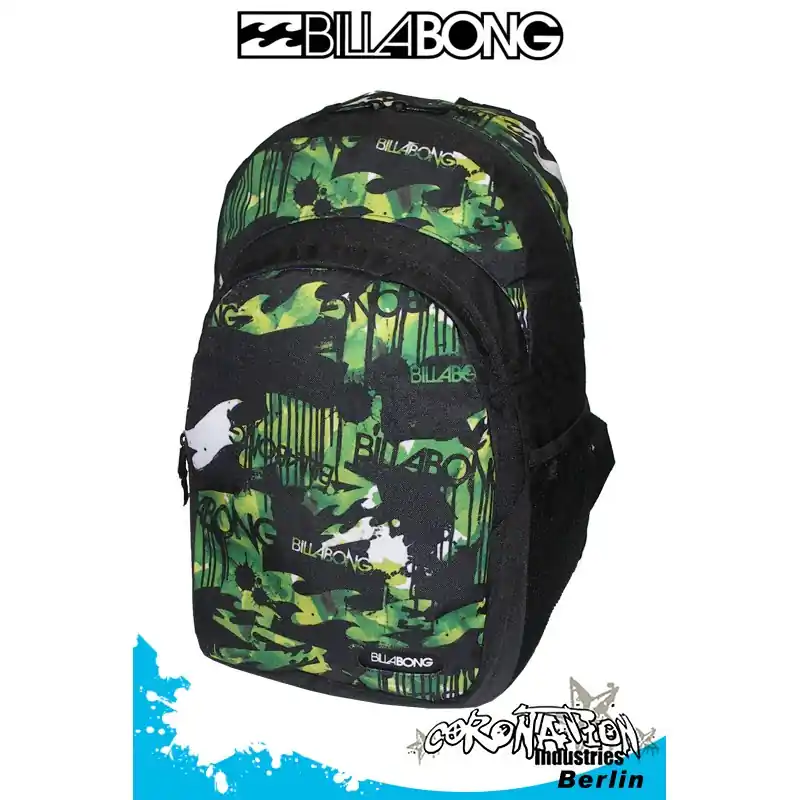 Billabong Rucksack Backpack Boulder Detour Golf Green Geprüft
